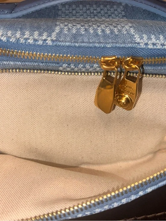 Louis Vuitton Denim Rush Bum Bag with Gold Hardware - Picture 6 of 15